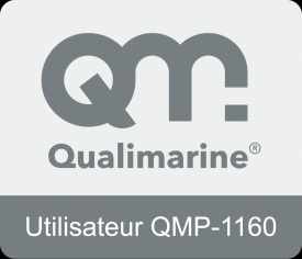 Aluminium label qualimarine
