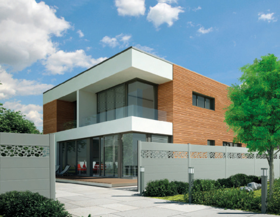 Pare-vue BAMBOU avec d&eacute;co Galet