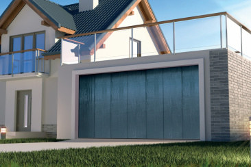 Porte sectionnelle lat&eacute;rale 