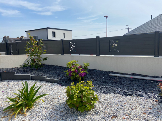 Cl&ocirc;ture FRESQUE d&eacute;co IRIS