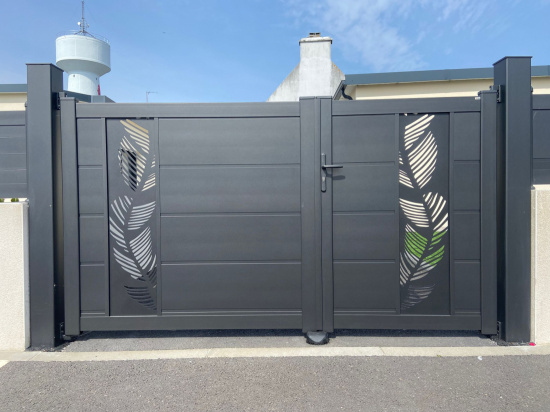 Portail BOUQUET d&eacute;co TROPIC