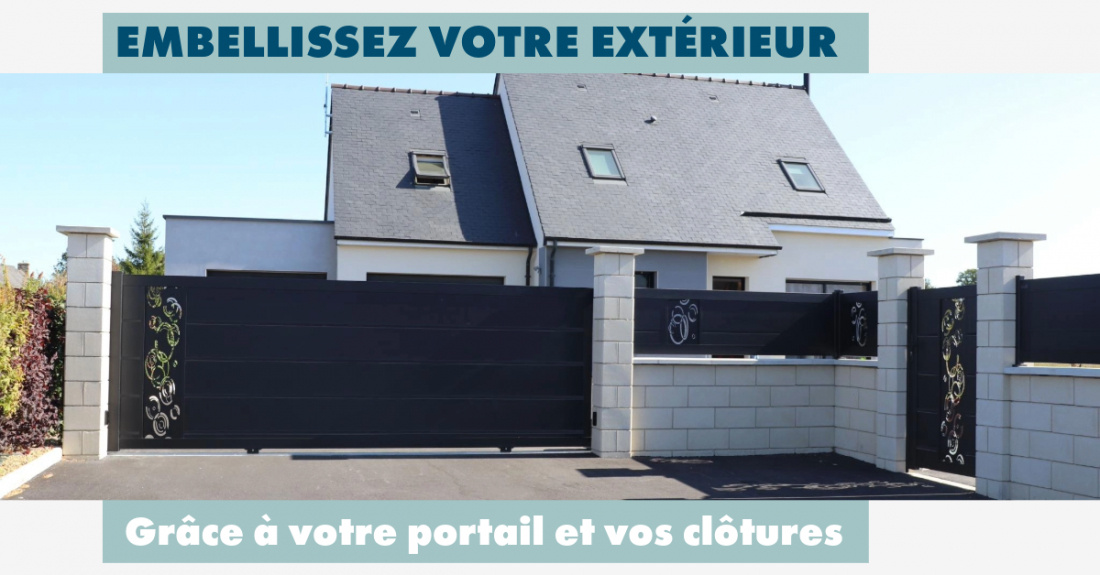 Sublimez vos extérieurs en faisant le bon choix de portail